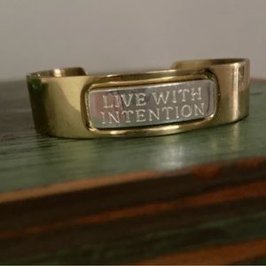 Rustic Cuff Bracelet - Live With Intention - 8.00